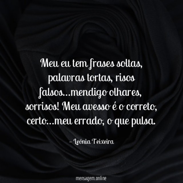 Meu eu tem frases soltas