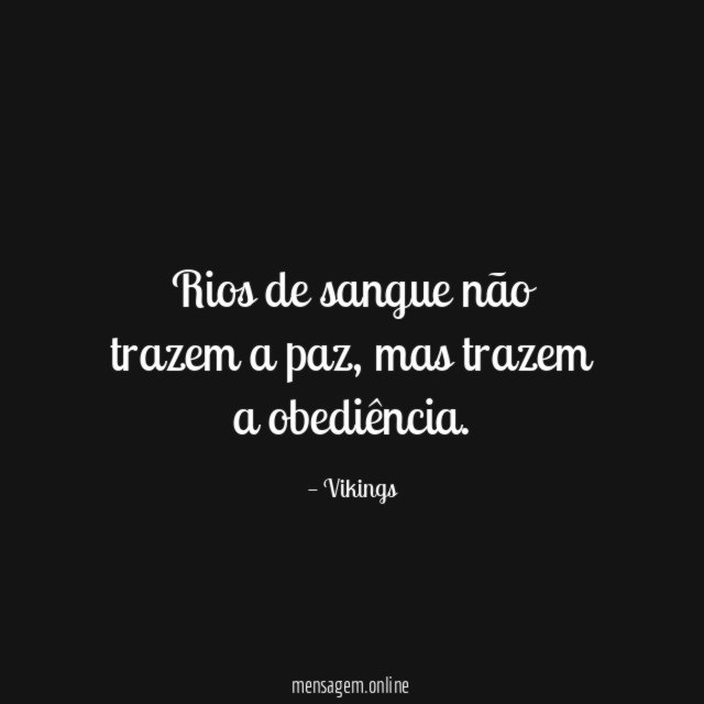 Rios de sangue não trazem a paz