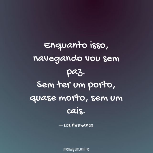 Enquanto isso
