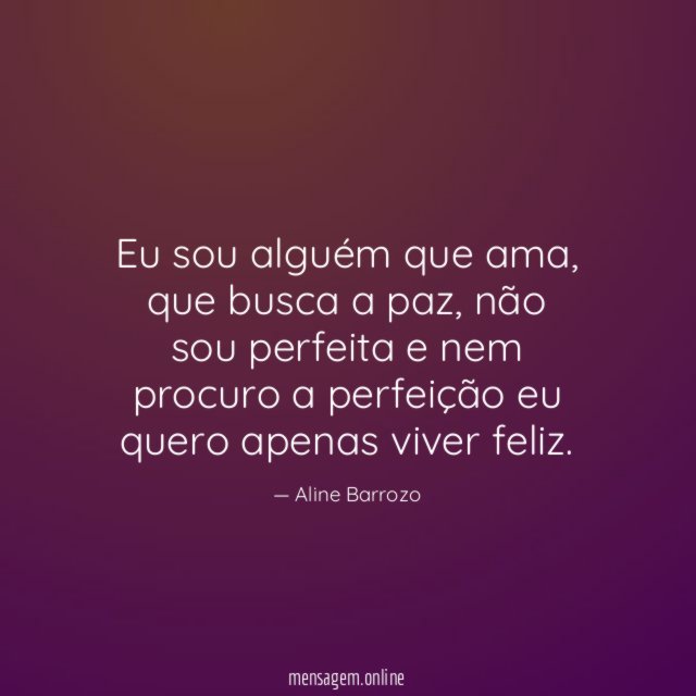 Eu sou alguém que ama