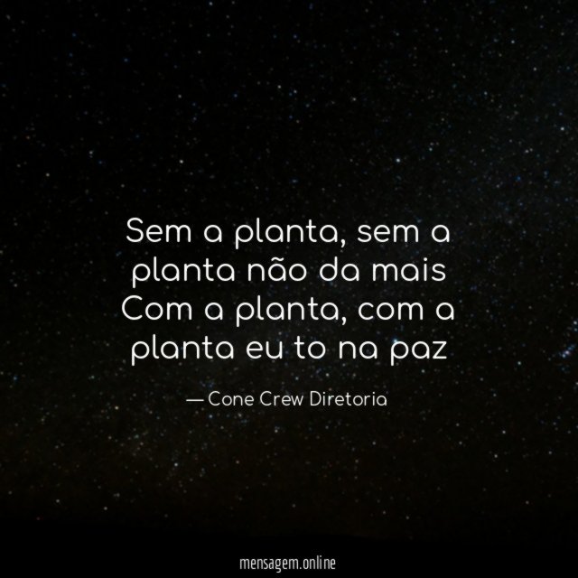 Sem a planta