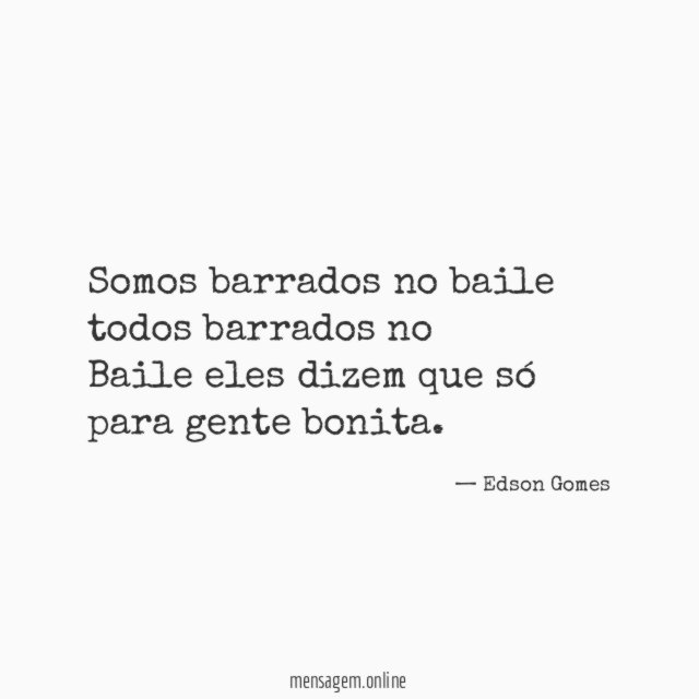 Somos barrados no baile todos barrados no Baile eles