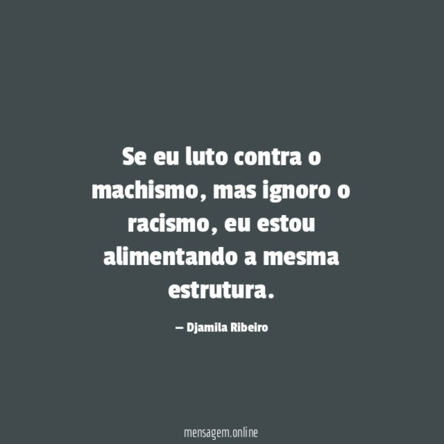 Se eu luto contra o machismo