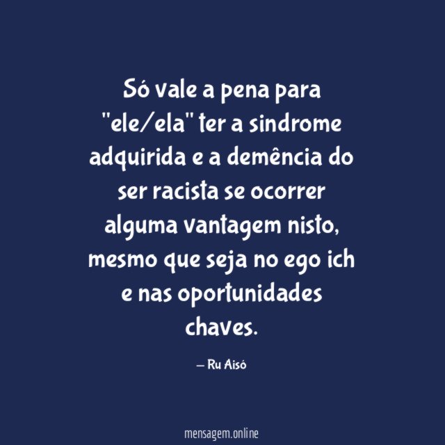 Só vale a pena para "ele/ela" ter a