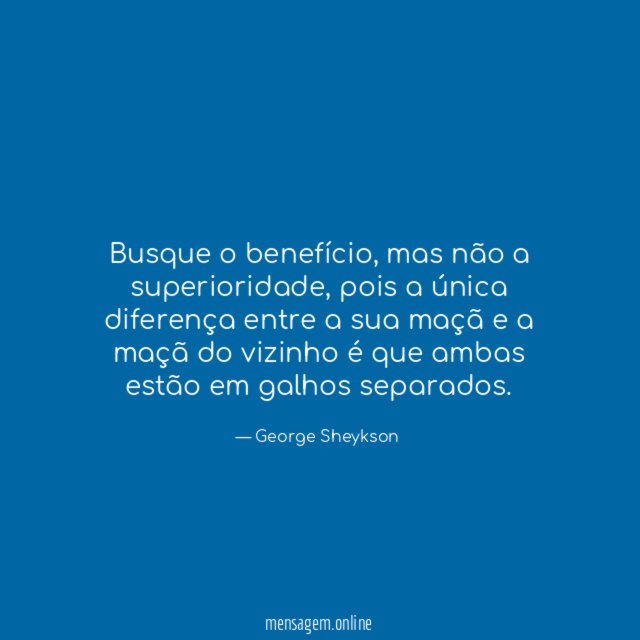 Busque o benefício