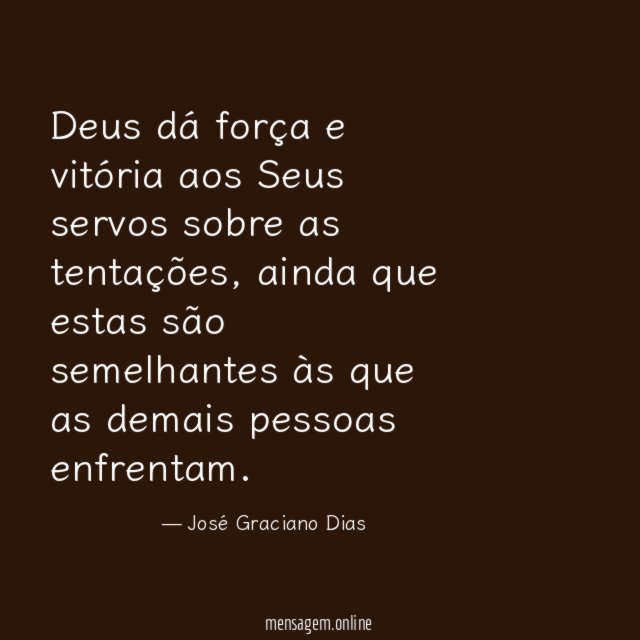 Deus dá força e vitória aos Seus servos