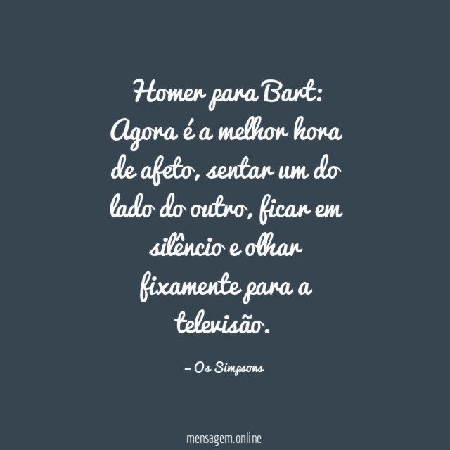Homer para Bart