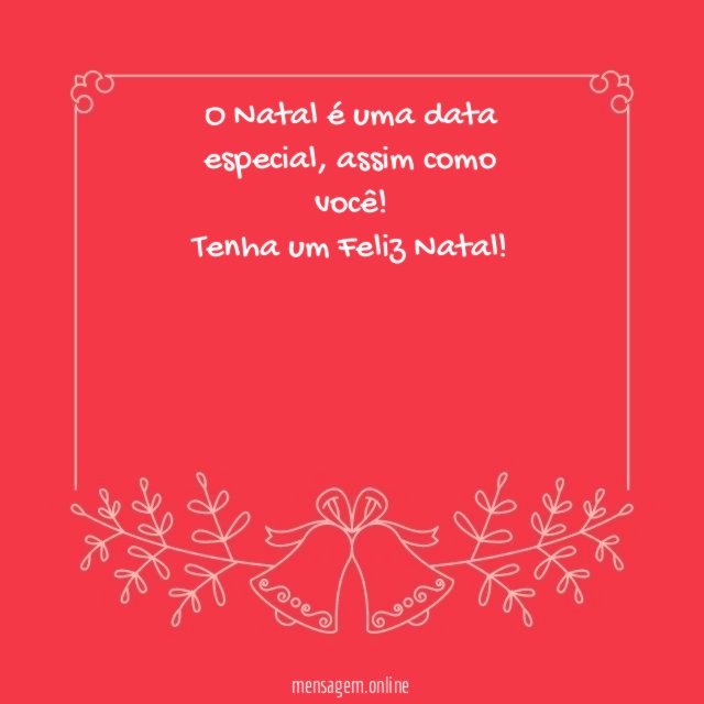 O Natal é uma data especial