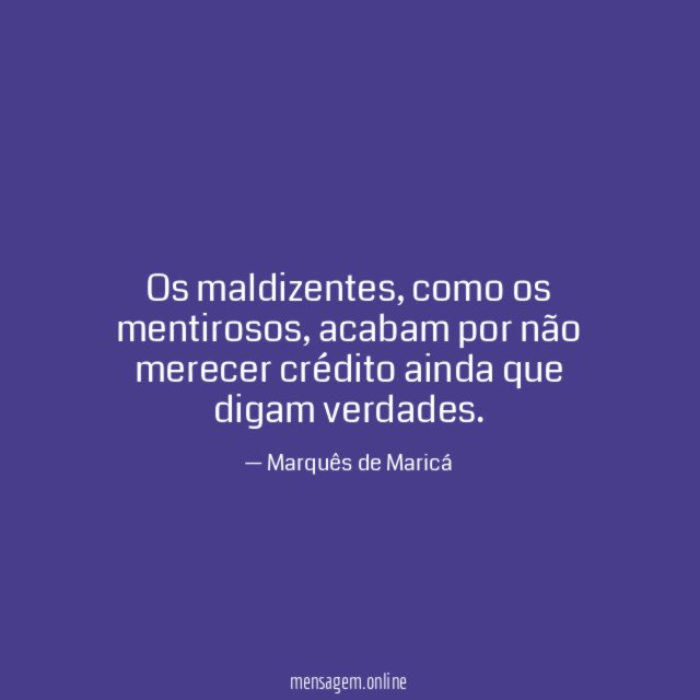 Os maldizentes
