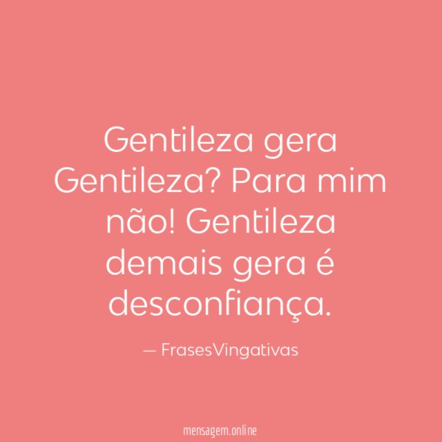 Gentileza gera Gentileza