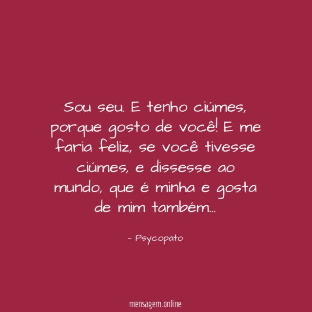 Sou seu