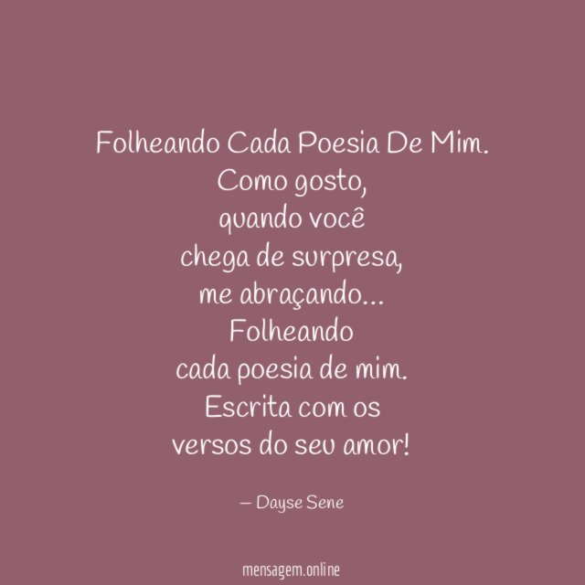 Folheando Cada Poesia De Mim.