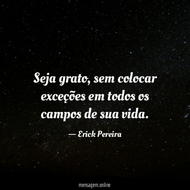 Seja grato