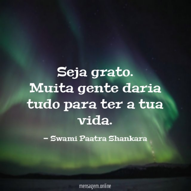 Seja grato