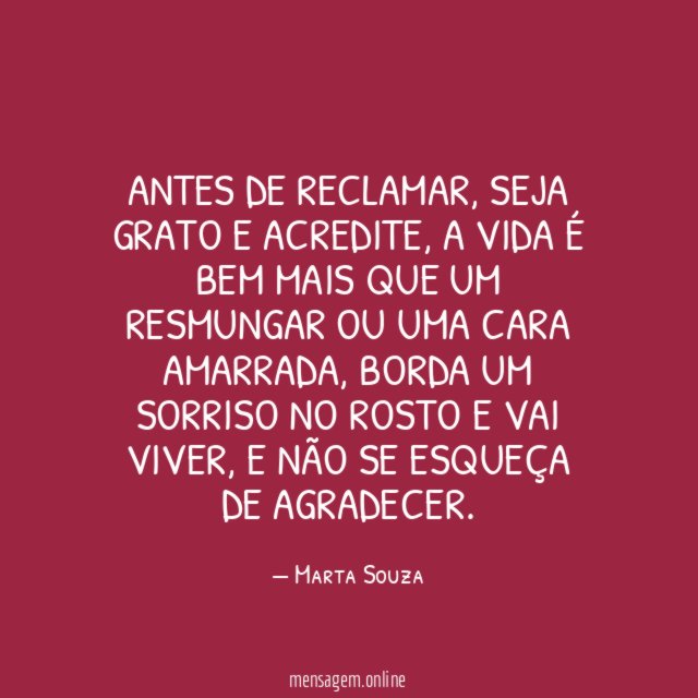 Antes de reclamar