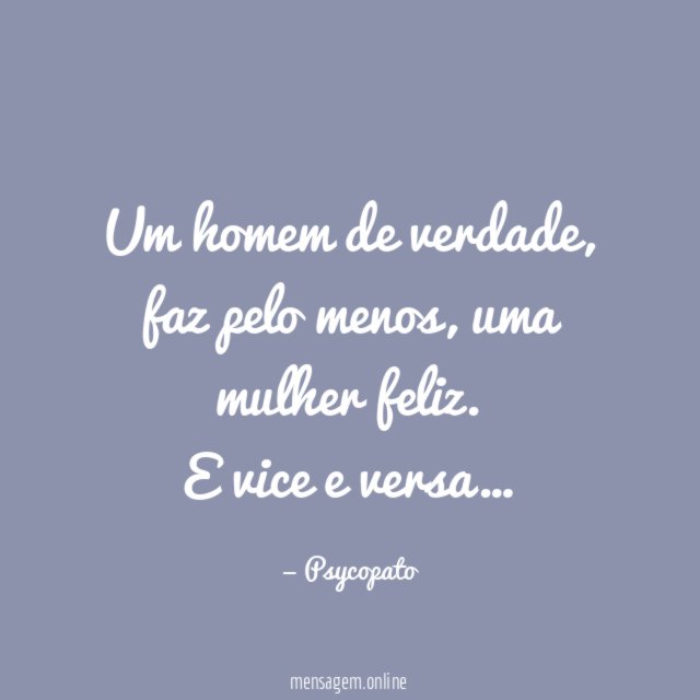 Um homem de verdade