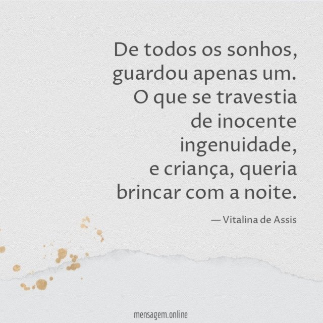 De todos os sonhos