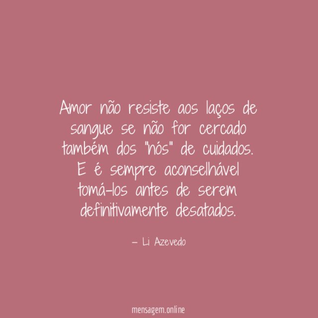 Amor não resiste aos laços de sangue se