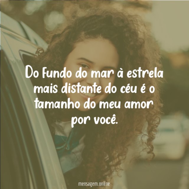 O Tamanho do Meu Amor por Você