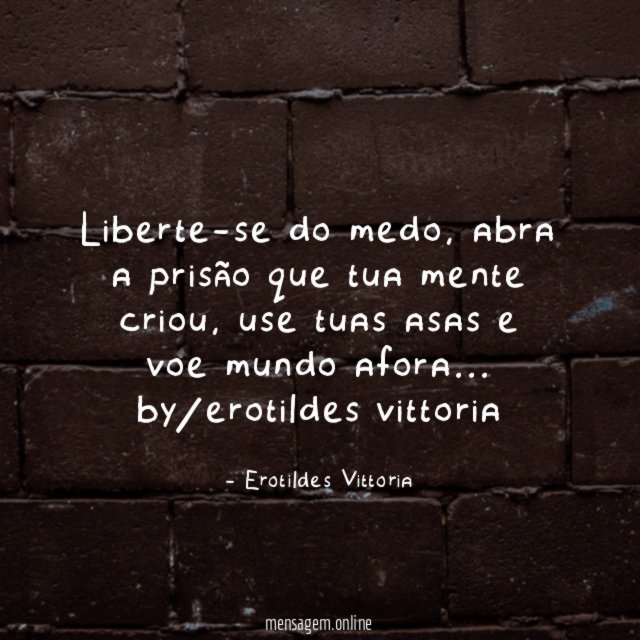 Liberte-se do medo