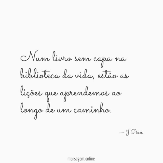 Num livro sem capa na biblioteca da vida