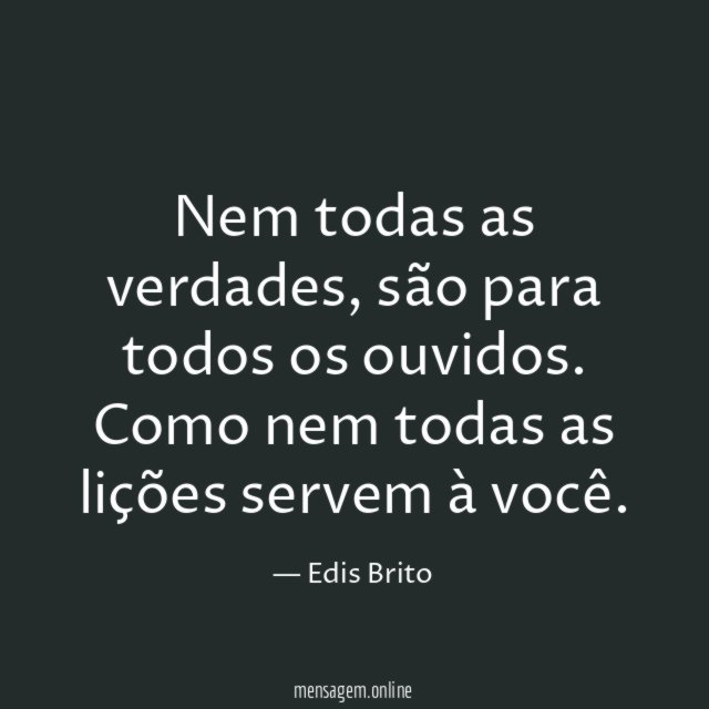 Nem todas as verdades