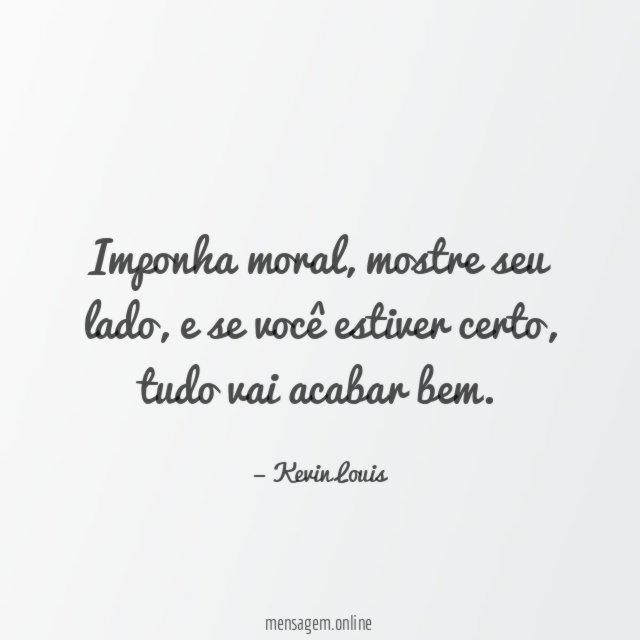 Imponha moral