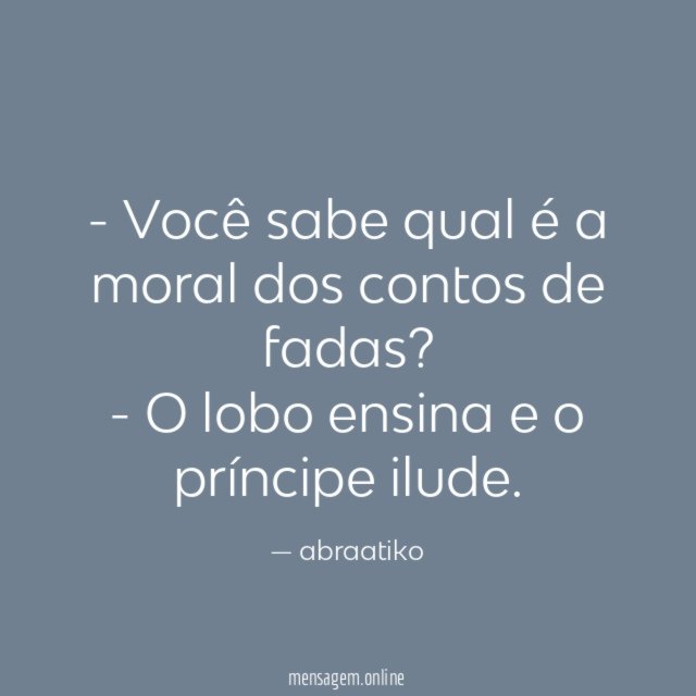 Você sabe qual é a moral dos contos de fadas