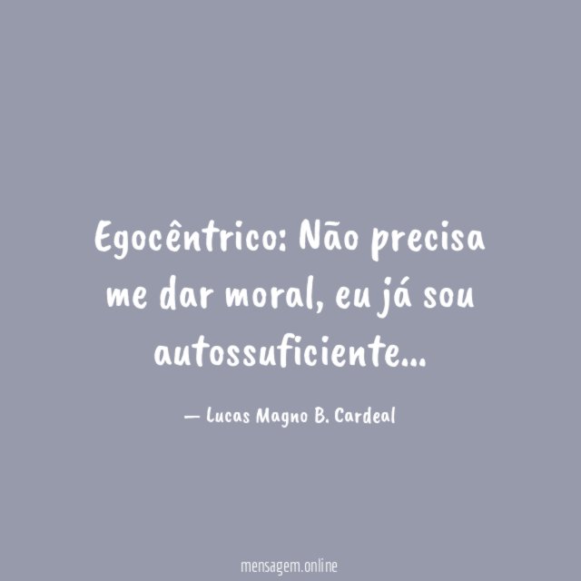 Egocêntrico