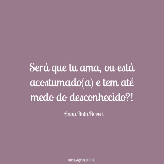 Será que tu ama