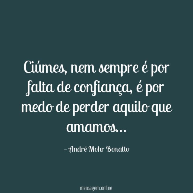 Ciúmes