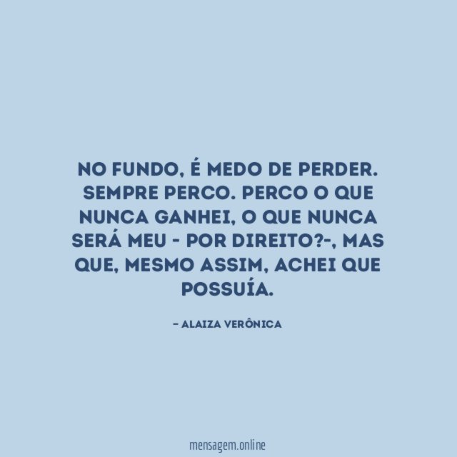 No fundo