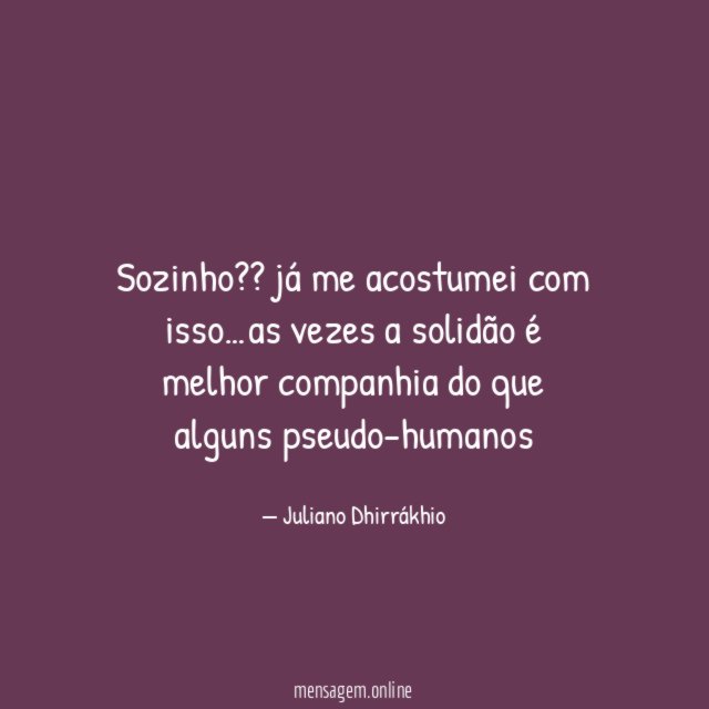 Sozinho