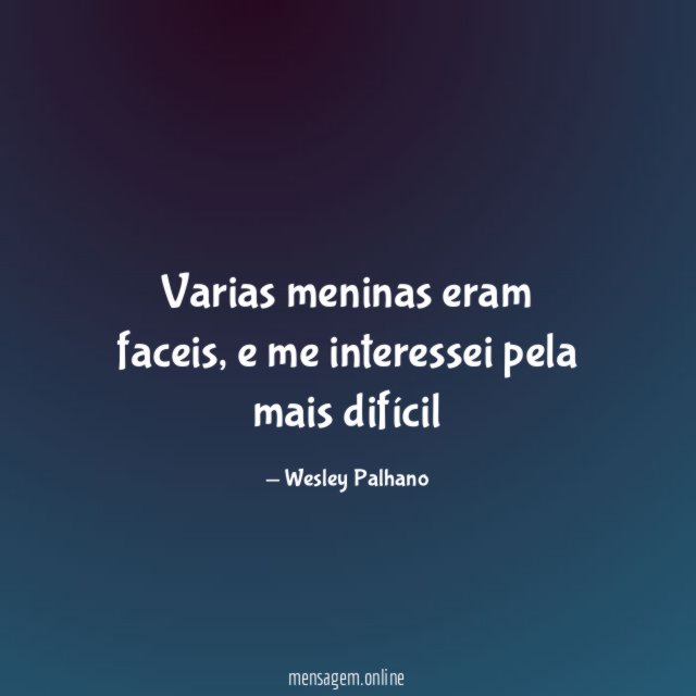 Varias meninas eram faceis