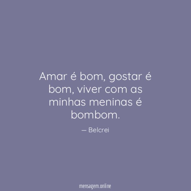 Amar é bom