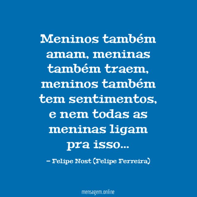 Meninos também amam