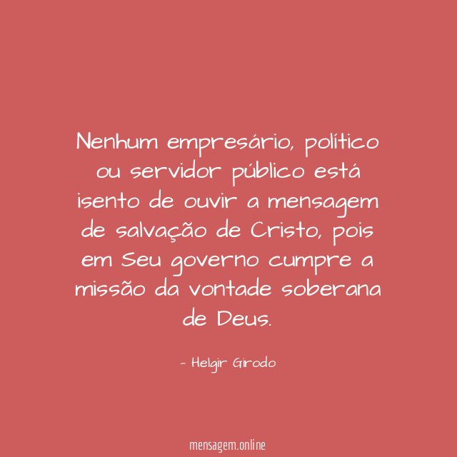 Nenhum empresário