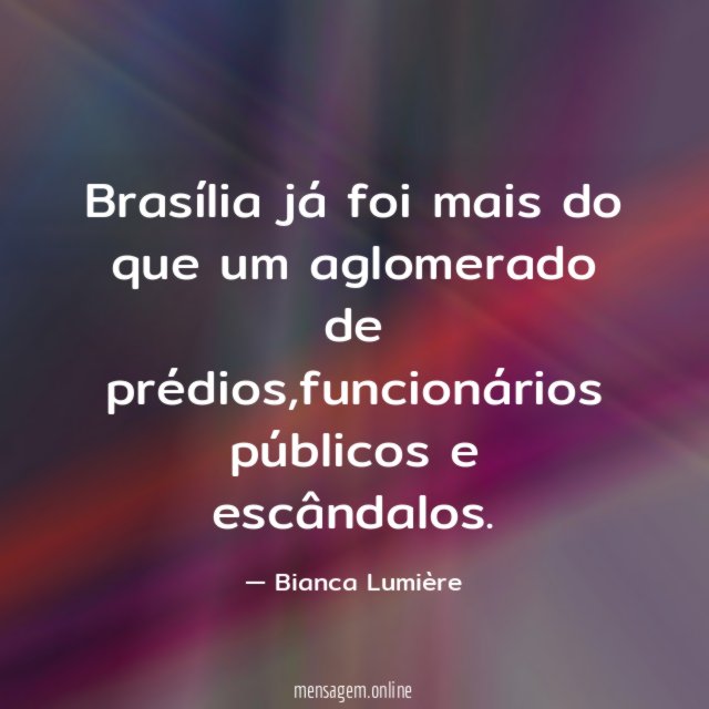 Brasília já foi mais do que um aglomerado de prédios