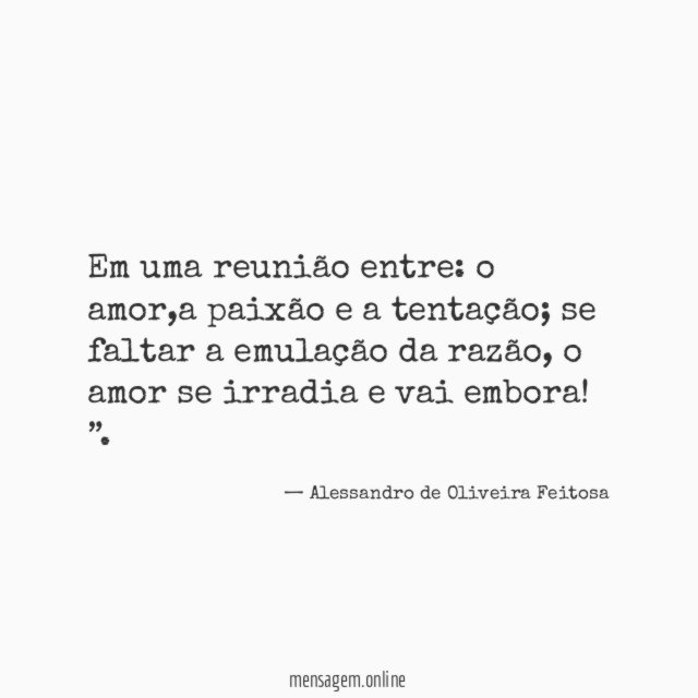 Em uma reunião entre