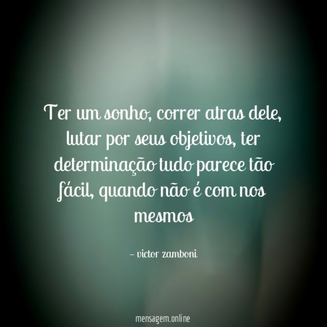 Ter um sonho