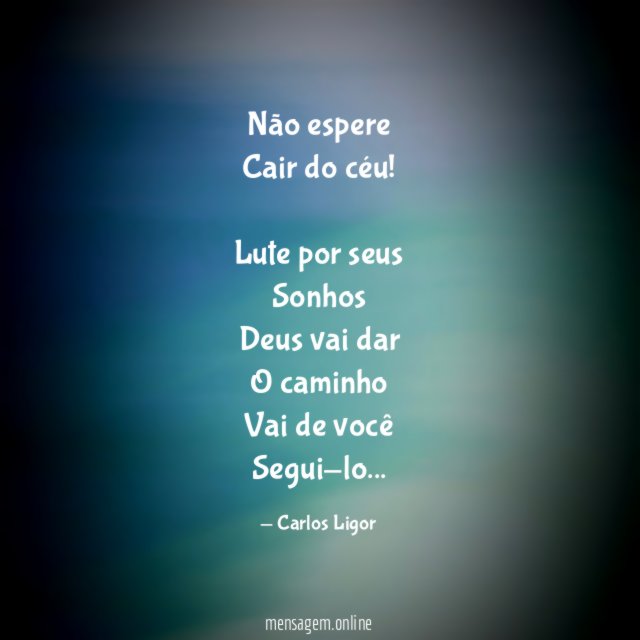 Não espere Cair do céu