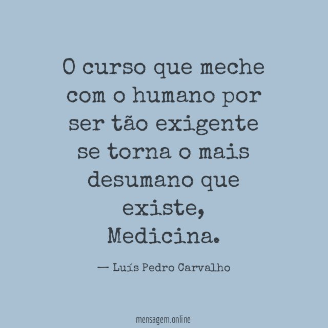 O curso que meche com o humano por