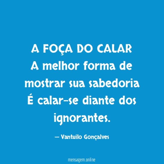 A FOÇA DO CALAR