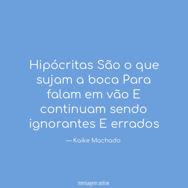 Hipócritas