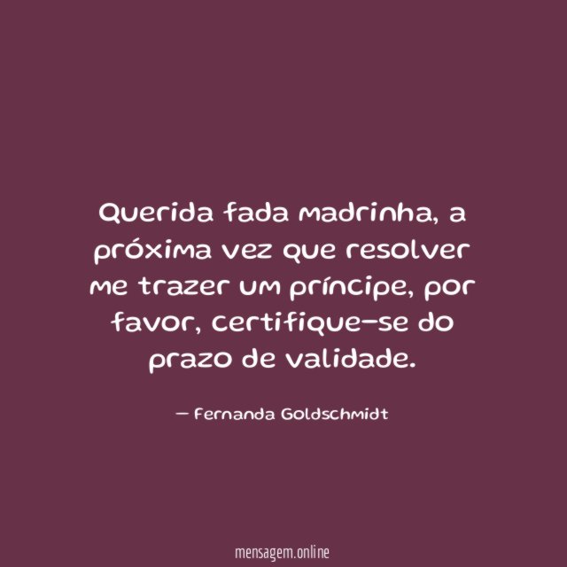 Querida fada madrinha