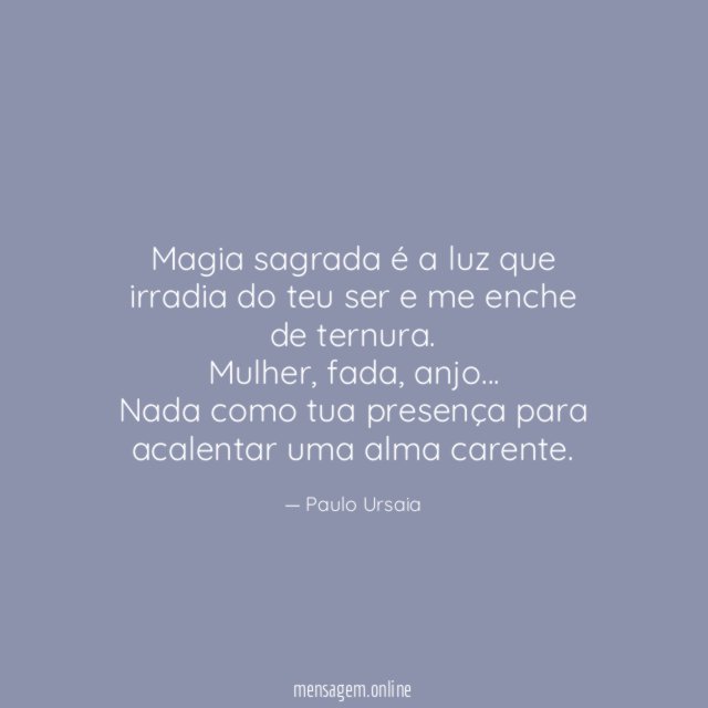 Magia sagrada é a luz que irradia do