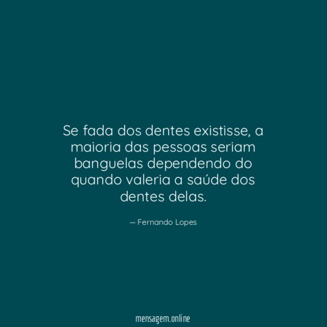 Se fada dos dentes existisse