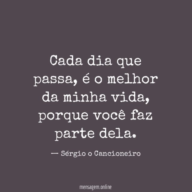 Cada dia que passa