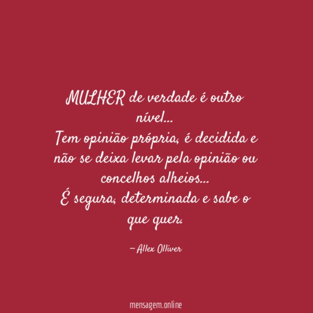 MULHER de verdade é outro nível