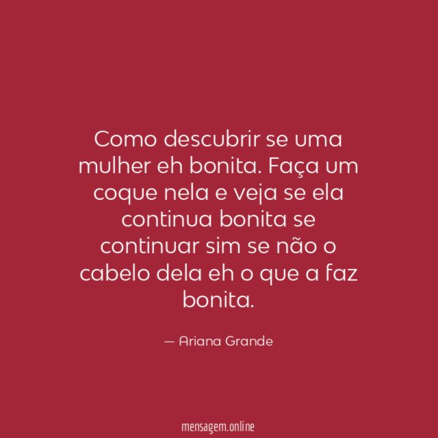 Como descubrir se uma mulher eh bonita